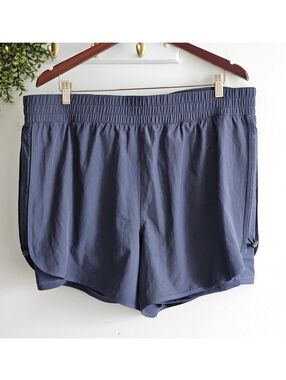 AVIA Athletic Running Shorts XXL 2X Gray 5” Inseam Built-In Liner
